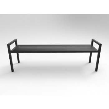 Ławka szatniowa wolnostojąca metalowa - otwarta